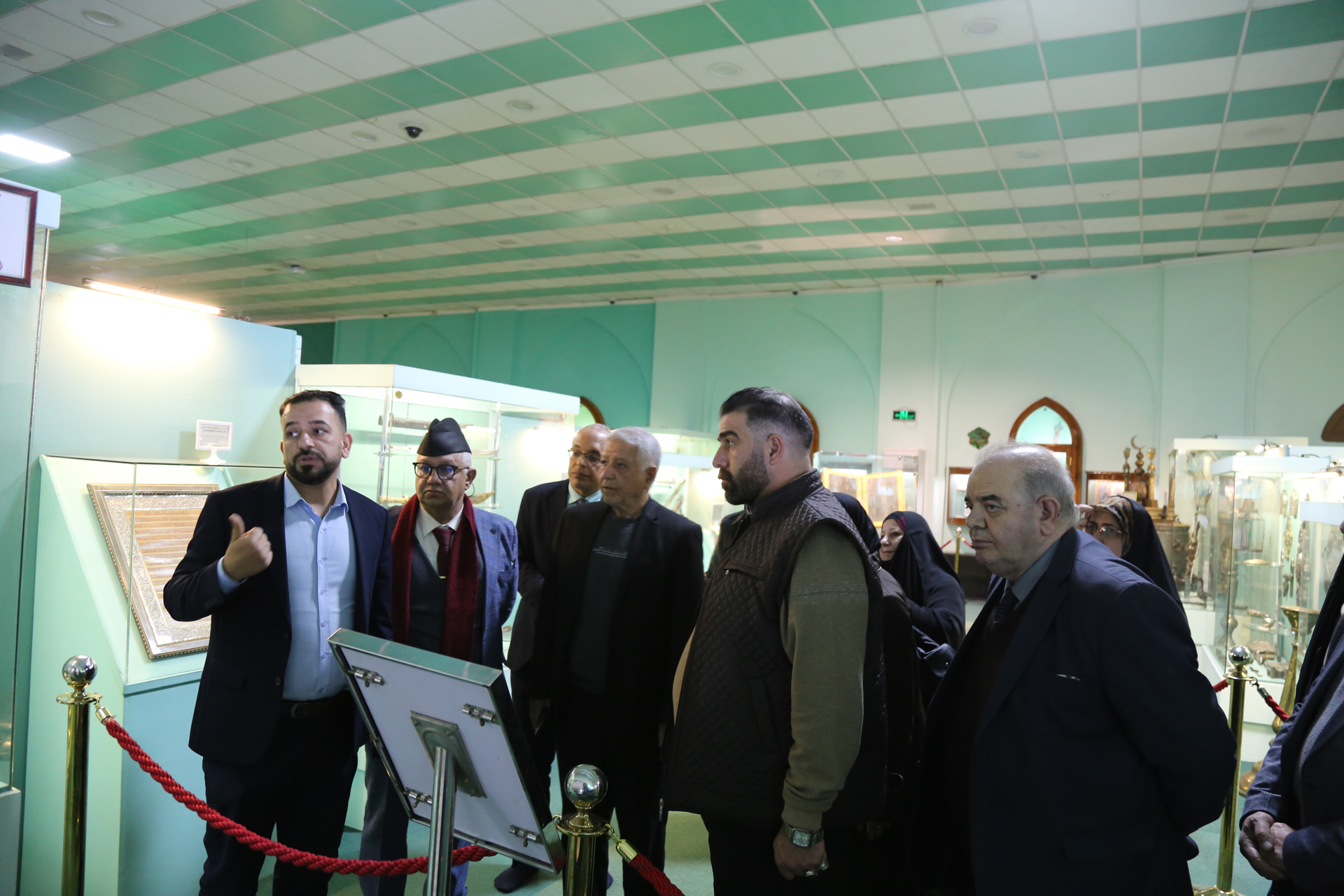 وفد اليوم العلمي السنوي الثامن عشر لمستشفى الهندية التعليمي