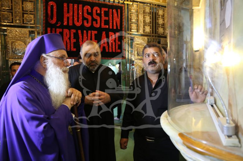 سبب زيارة القس الجورجي مالخاز سونغولاشفيلي لمتحف العتبة الحسينية المقدسة؟